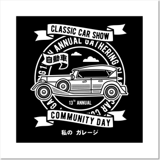 Classic Car Show Posters and Art